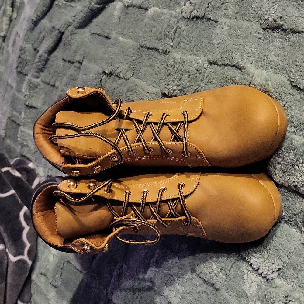 Wedge Fashion Construction boot - Picture 2 of 5